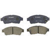 Picture of Bosch BC562 QuietCast Premium Ceramic Disc Brake Pad Set For: Geo Prizm; Toyota Camry, Celica, Corolla, RAV4, Front
