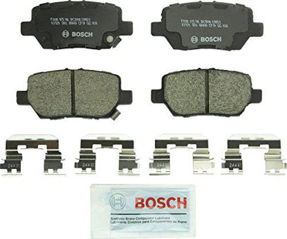 Picture of Bosch BC1090 QuietCast Premium Ceramic Disc Brake Pad Set For 2005-2012 Acura RL; Rear