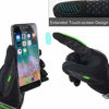 Picture of COFIT Motorcycle Gloves for Men and Women, Full Finger Touchscreen Motorbike Gloves for BMX ATV MTB Riding, Road Racing, Cycling, Climbing - Green XXL