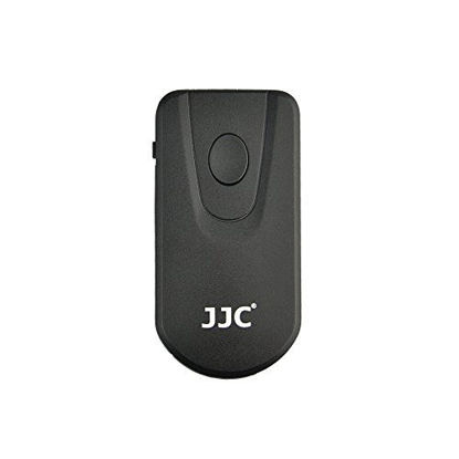 Picture of Wireless Shutter Release JJC Infrared Shutter Remote Control for Canon T7i T6i T6s T5i T4i T3i T2i T1i XSi SL1 7D Mark II 6D Mark II 5D Mark III 5D Mark II 90D 80D 77D 70D 60D Replace Canon RC-1 RC-6