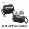 Picture of elago AW5 Airpods Pro Case, Classic Handheld Game Console Design Case with Keychain for AirPods Pro [US Patent Registered] [Black]