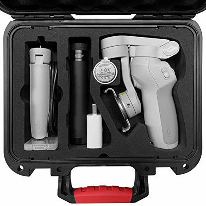 Picture of SYMIK P250-OM3 Professional Hard Case for DJI OSMO Mobile 4/3 (OSMO Mobile 4/3 and Accessories are Not Included) Waterproof, Professional Look Carrying Case, with Military Grade Super Protection