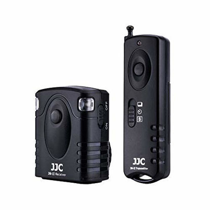 Picture of JJC Wireless Remote Control Shutter Release for Fuji Fujifilm X-T4 X-T3 X-T2 X-T1 X-T30 X-T20 X-T10 X-T100 X100V X100F X100T X-PRO3 X-PRO2 X-H1 GFX 100 GFX 50S GFX 50R X-E3 X-A5 X-A10 Camera and More