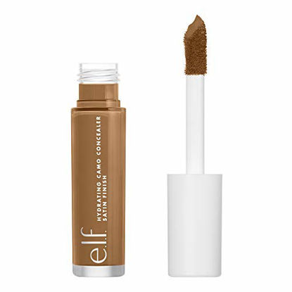 Picture of e.l.f, Hydrating Camo Concealer, Lightweight, Full Coverage, Long Lasting, Conceals, Corrects, Covers, Hydrates, Highlights, Deep Caramel, Satin Finish, 25 Shades, All-Day Wear, 0.20 Fl Oz