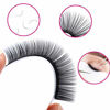 Picture of Classic Lash Extensions 8-14mm/15-20mm/20-25mm Mix C/D/DD Curl Individual Eyelash Extensions 0.15mm Classic Lashes Silk Eye Lash Extensions Supplies (0.15-C, 8-14mm)