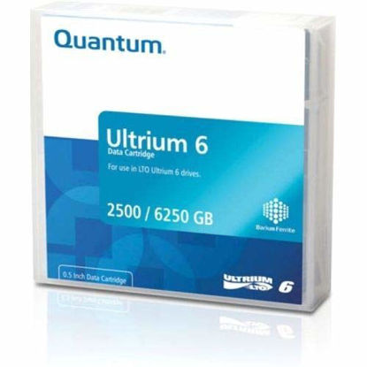 Picture of Quantum LTO-6 (MR-L6MQN-02) Ultrium-6 Data Tape Cartridge (2.5TB/6.25TB)