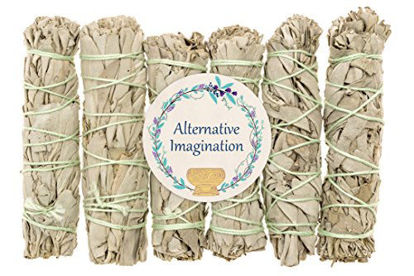 Picture of Alternative Imagination Premium California White Sage 4 Inch Smudge Sticks - 6 Pack