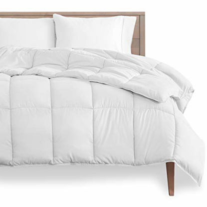 Picture of Bare Home Comforter/Duvet Insert - King/Cal King - Goose Down Alternative - Ultra-Soft - Premium 1800 Series - Hypoallergenic - All Season Breathable Warmth (King/Cal King, White)