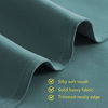 Picture of NICETOWN Living Room Blackout Window Curtains, Thermal Insulated Solid Grommet Blackout Drapery Panels (Sea Teal, One Pair, 42 by 72-Inch)
