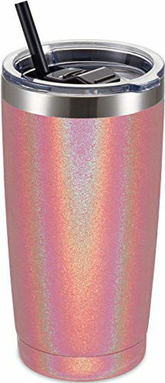Vacuum Insulated Tumbler Cup 20oz Stainless Steel Tumbler with Lid and Straw Vacuum Insulated Tumbler Cup 20oz Stainless Steel Tumbler with Lid and Straw
