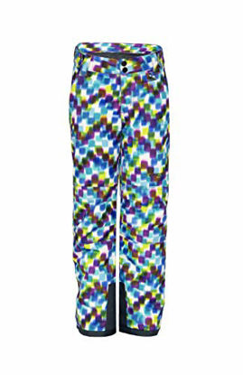 Picture of Arctix Kids Snow Pants with Reinforced Knees and Seat, Dots Print Purple, X-Large