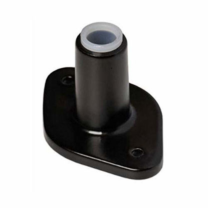 Picture of Luxo 50005BK C-Surface Mount Bracket for Mounting on Horizontal Surfaces, Black