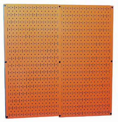 Picture of Wall Control 30-P-3232OR Orange Metal Pegboard Pack