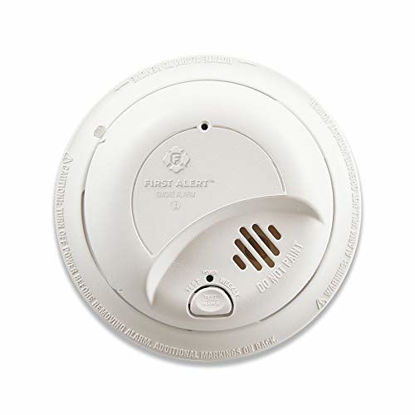 Picture of First Alert BRK 9120LBL Hardwired Smoke Detector with Adapter Plugs for Easy Replacement
