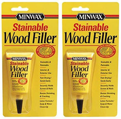 Picture of Minwax 42851000 Stainable Wood Filler, 1-Ounce 2 Pack