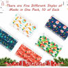 Picture of Childrens Face Mask for Christmas, Christmas Disposable Face Masks for Kids, Child Disposable Christmas Face Mask, 5 Pattern Xmas Masks (Pack of 50)