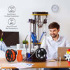 Picture of SUNLU PETG 3D Printer Filament, PETG Filament 1.75mm Dimensional Accuracy +/- 0.02 mm, 2 kg Spool, PETG Orange+White