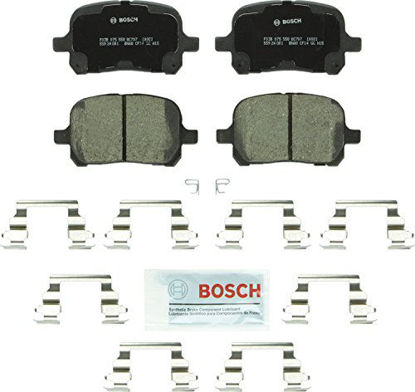 Picture of Bosch BC707 QuietCast Premium Ceramic Disc Brake Pad Set For: Lexus ES300, RX300; Toyota Avalon, Camry, Solara, Front