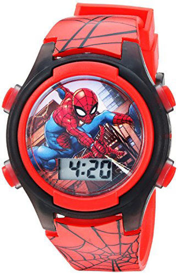 Picture of Marvel Boys' Quartz Watch with Plastic Strap, red, 16 (Model: SPD3515A)