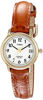 Picture of Timex Women's T2J761 Indiglo Leather Strap Watch, Honey Brown/Gold-Tone