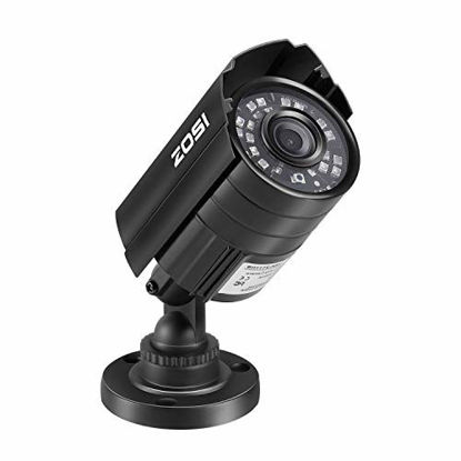 Picture of ZOSI 720P HD 1280TVL Hybrid 4-in-1 TVI/CVI/AHD/960H CVBS CCTV Camera 24PCS IR-LEDs Home Security Day/Night Waterproof Camera Aluminum Metal Housing For HD-TVI, AHD, CVI, and CVBS/960H analog DVR