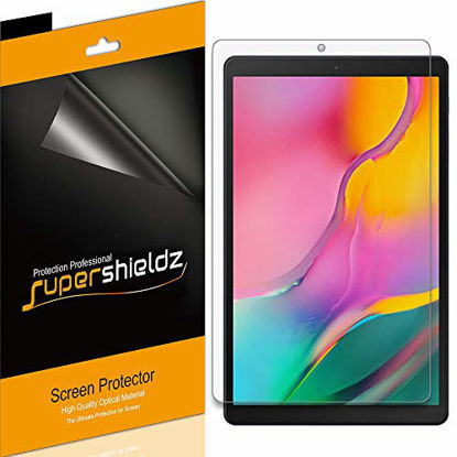 Picture of (3 Pack) Supershieldz for Samsung Galaxy Tab A 10.1 (2019) (SM-T510 Model) Screen Protector, High Definition Clear Shield 0.23mm (PET)