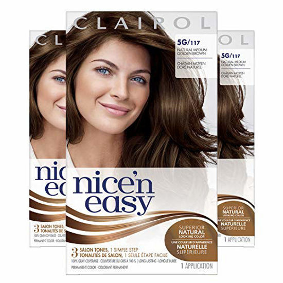 Picture of Clairol Nice'N Easy Original 5G Medium Brown (Pack of 3)