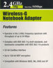 Picture of Cisco-Linksys WPC54G Wireless-G Notebook Adapter