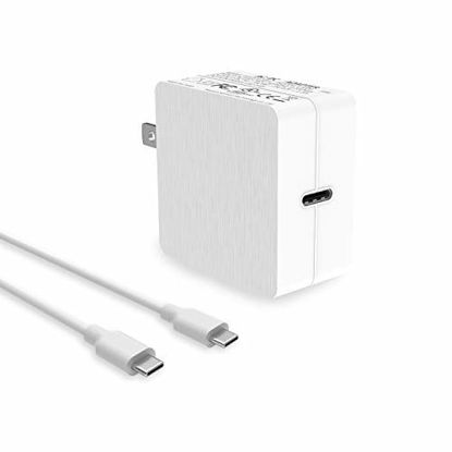 Picture of 18W USB-C Charger for 2020 2018 iPad Pro 12.9 inch (3rd 4th Generation) 11 Inch (1rd 2nd Generation) New Tablet with 7.5ft Type C AC Power Supply Adapter Cord Charging Cable