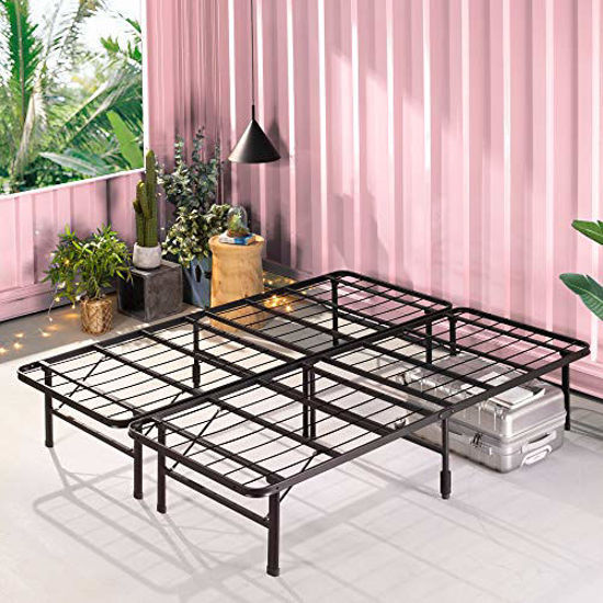 Picture of ZINUS SmartBase Zero Assembly Mattress Foundation / 14 Inch Metal Platform Bed Frame / No Box Spring Needed / Sturdy Steel Frame / Underbed Storage, California King