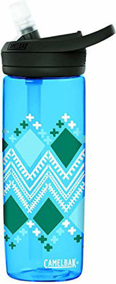 Picture of CamelBak eddy+ BPA Free Water Bottle, 20 oz, Diamond Border