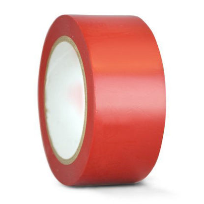 Picture of T.R.U. CVT-536 Red Vinyl Pinstriping Dance Floor Tape: 4 in. Wide x 36 yds. Several Colors