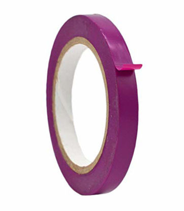 Picture of WOD VTC365 Purple Vinyl Pinstriping Tape, 1/2 inch x 36 yds. for School Gym Marking Floor, Crafting, & Stripping Arcade1Up, Vehicles and More