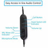 Picture of USB Headset with Microphone Noise Cancelling & Mic Mute, Mono Computer Headphone for Call Center Office Business PC Softphone Calls Microsoft Teams Skype Chat, Clear Voice for Speech Dictation