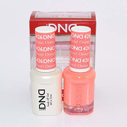 Picture of DNDDuo Gel (Gel & Matching Polish) Spring Set 426 - Pastel Orange