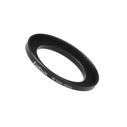Picture of Fotodiox Metal Step Up Ring Filter Adapter, Anodized Black Aluminum 40.5mm-52mm, 40.5-52 mm