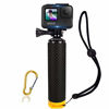 Picture of Waterproof Floating Hand Grip Compatible with GoPro Hero 9 8 7 6 5 4 3+ 2 1 Session Black Silver Camera Handler & Handle Mount Accessories Kit for Water Sport and Action Cameras (Yellow)