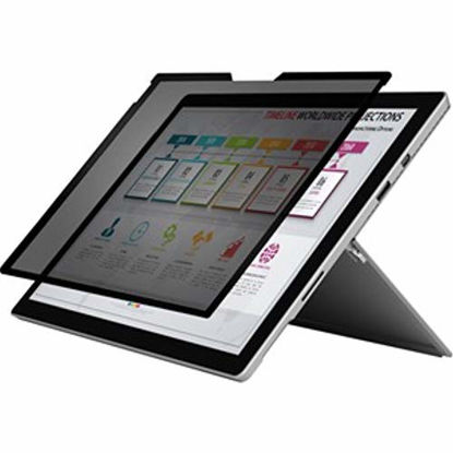 Picture of Rocstor PrivacyView PrivacyView Magnetic Privacy Filter for 12.3" Microsoft Surface Pro 5 & 6 Tablet - Black