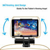 Picture of iPad Headrest Mount, Car Headrest Tablet Mount, Adjustable Backseat Tablet Holder for Apple iPad Pro/Air/Mini,Nintendo Switch,Samsung Tablet, Fire Tablets, Phones, iPhones and Any from 5-13"-Black