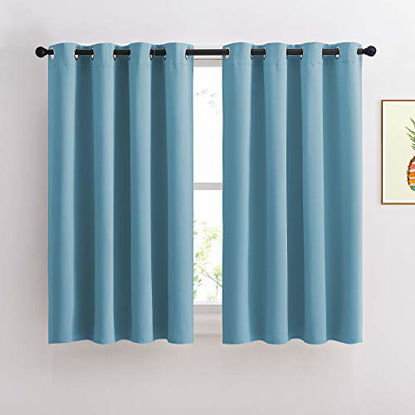 Set of 2, 52 x 95 inches in Olive Green Functional Blackout Curtains/Panels for Bedroom Window Decoration Privacy Assured NICETOWN Blackout Curtains for Living Room Set of 2, 52 x 95 inches in Olive Green Functional Blackout Curtains/Panels for Bedroom Window Decoration Privacy Assured NICETOWN Blackout Curtains for Living Room