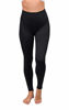 Picture of 90 Degree By Reflex High Waist Fleece Lined Leggings - Yoga Pants - Black - Small