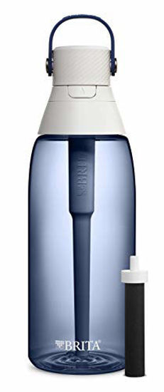 Picture of Brita Plastic Water Filter Bottle, Night Sky, 36 Ounce, 1 Count