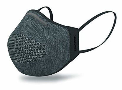 Picture of Honeywell Dark Gray Dual Layer Face Cover with 8 Replaceable Inserts, Size M/L (RWS-50111)