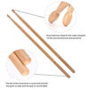 Picture of 5A Drumsticks, AIEX 3 Pair Drum Sticks Classic Maple Wood Drumsticks Wood Tip Drumstick for Students and Adults (with Waterproof Bag)