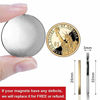 Picture of DIYMAG Powerful Neodymium Disc Magnets, Strong, Permanent, Rare Earth Magnets. Fridge, DIY, Building, Scientific, Craft, and Office Magnets, 1.26 inch x 1/8 inch,16 Pack