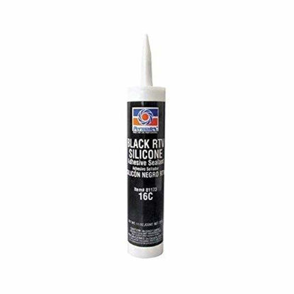 Picture of Permatex 81173-12PK Black Silicone Adhesive Sealant, 12.9 oz. (Pack of 12)