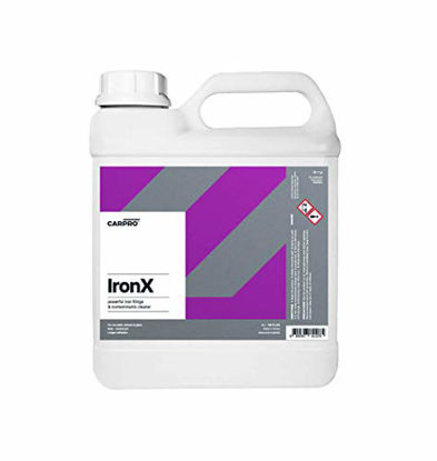 Picture of CarPro Iron X - 4 Liter Refill - Stops Rust Spots and Pre-Mature Failure of the Clear Coat, Iron Contaminant Removal