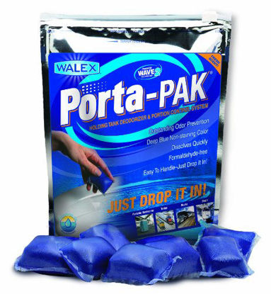 Picture of Walex TOI-1090200 Porta-Pak Holding Tank Deodorizer, (Pack of 250)