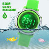 Picture of Kids Digital Sport Waterproof Watch for Girls Boys, Kid Sports Outdoor LED Electrical Watches with Luminous Alarm Stopwatch Child Wristwatch