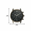Picture of Fossil Men's Neutra Chrono Quartz Mesh Chronograph Watch, Color: Smoke (Model: FS5699)